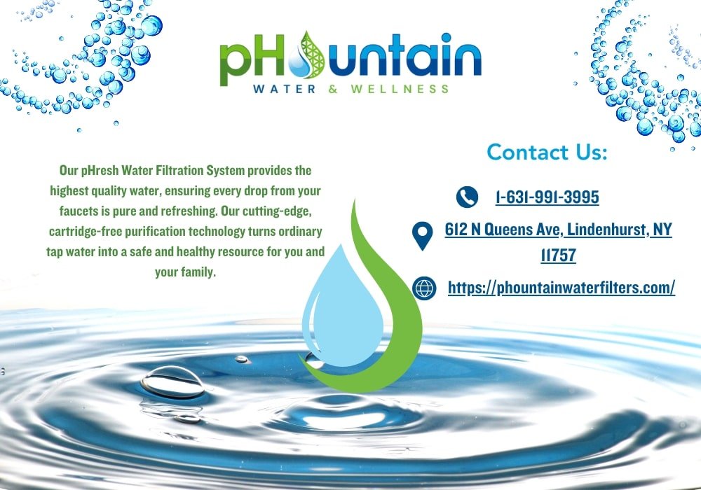 Expert water quality testing at pHountain Water Filters