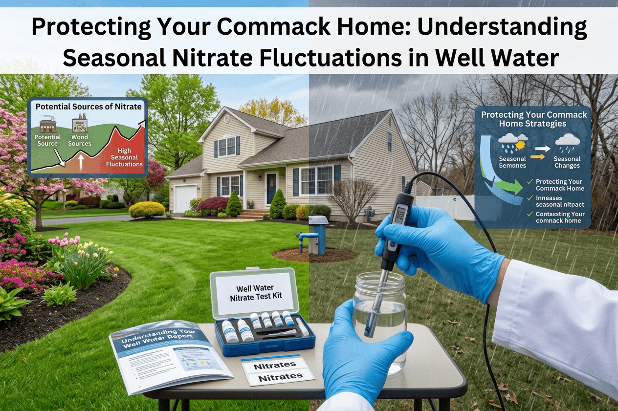 Commack Nitrate Levels in Water