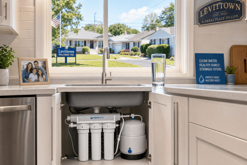 Levittown Water District 1,4 Dioxane Guide 2026: Whole‑Home Protection with the pHresh System