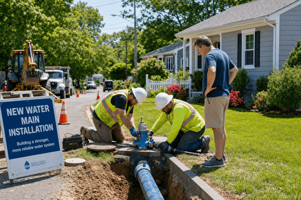 Do I Still Need a Filter If My Medford or Bellport Home Is Being Connected to the PFAS Water Main