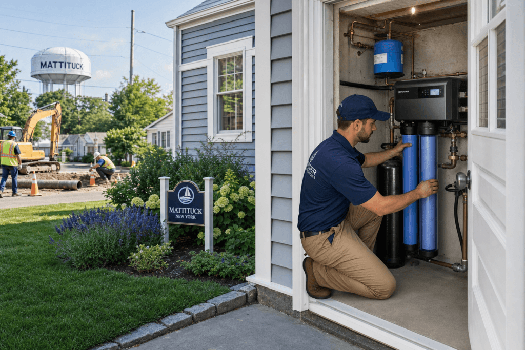 How Do I Protect My Mattituck Home From PFAS While I Wait for the Water Main Extension