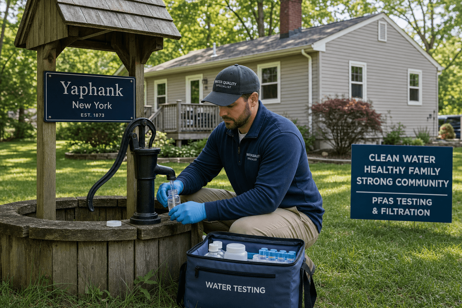 Is My Yaphank Private Well Affected by PFAS and What Should I Do Next