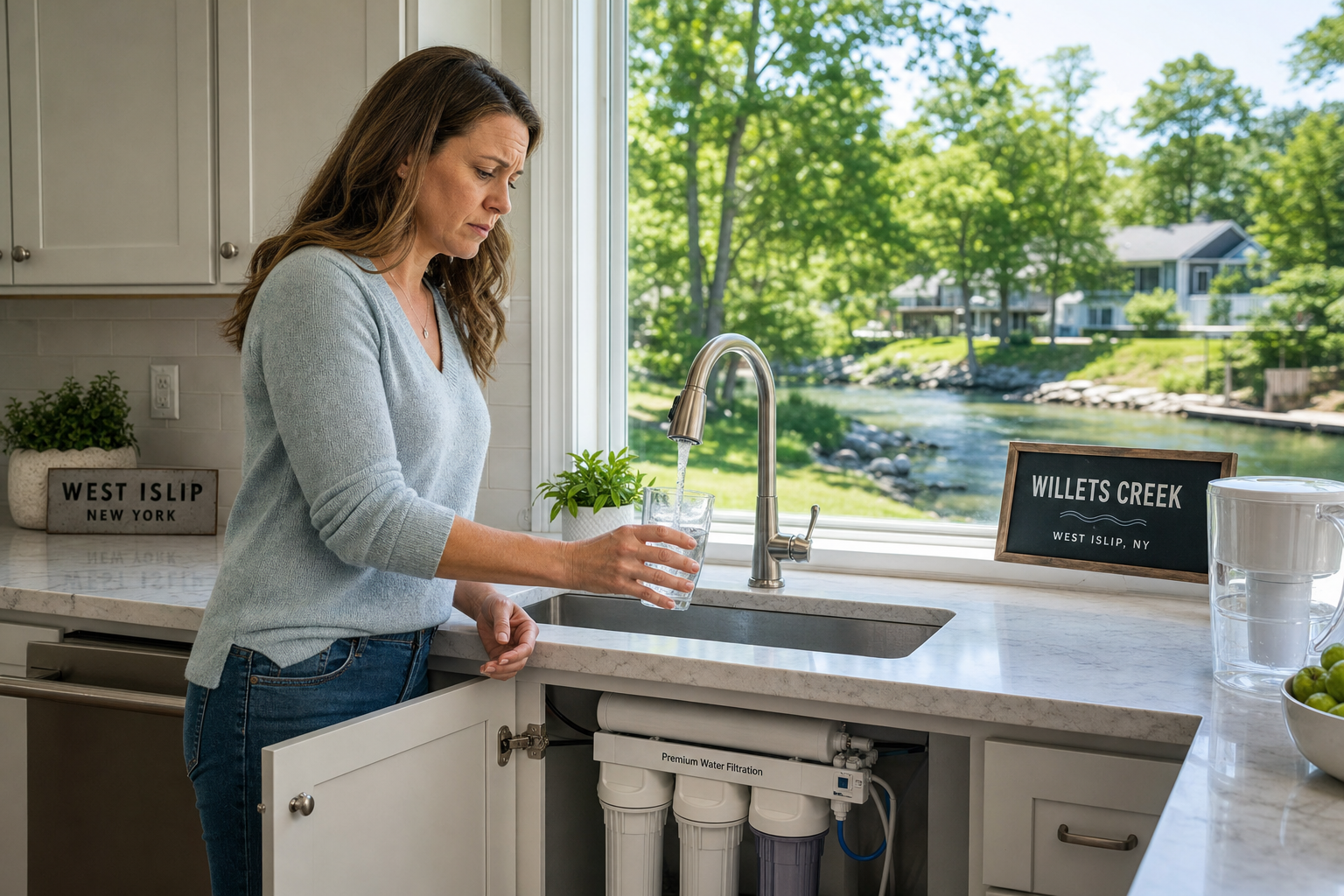 West Islip Tap Concerns After Willetts Creek PFAS Alerts – What Homeowners Can Do Now (June 2024)